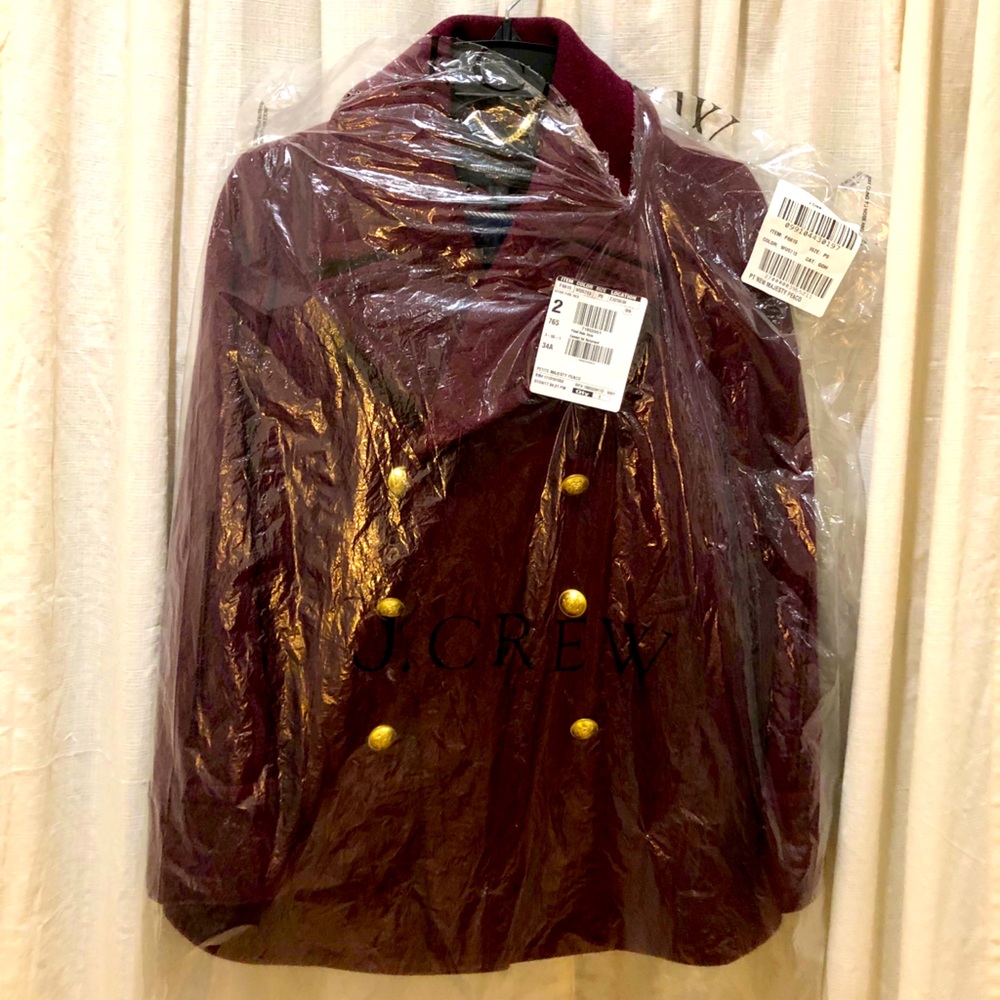 J. CREW Peacoat